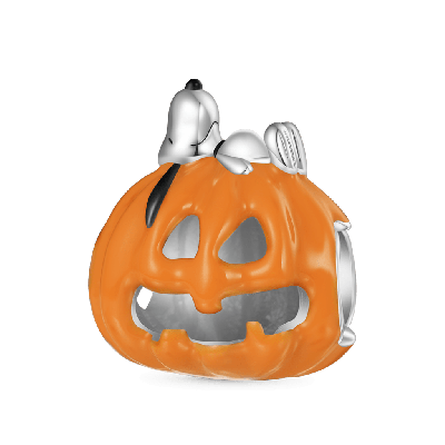 Peanuts Snoopy Pumpkin Charm