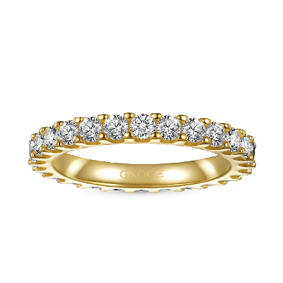 14K/10K Solid Gold Eternity Ring