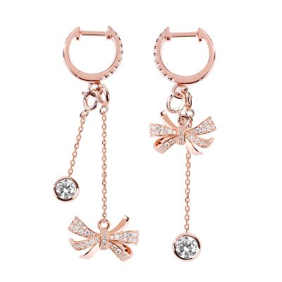 "Infinite Love" Rose Gold Earrings