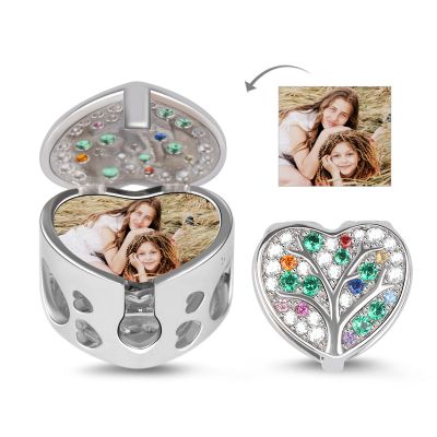 Family Tree Photo Charm