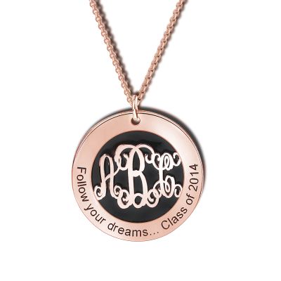 Classic Monogram Necklace