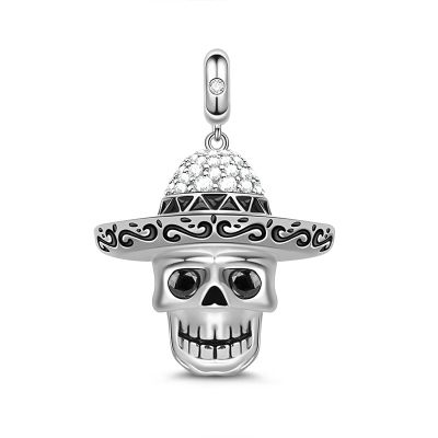 Mexican Skull Charm