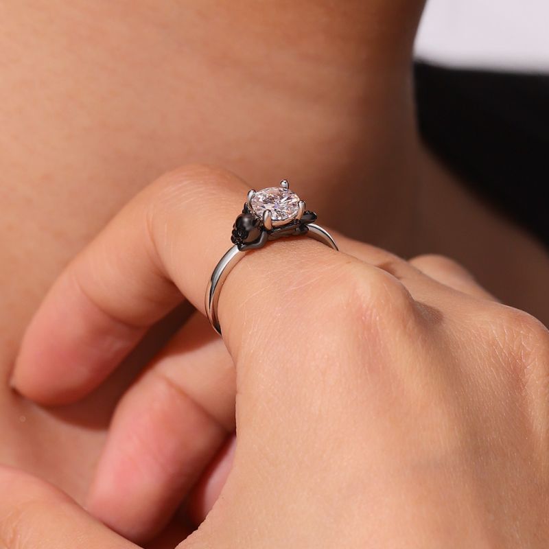 Little Black Dragon Ring