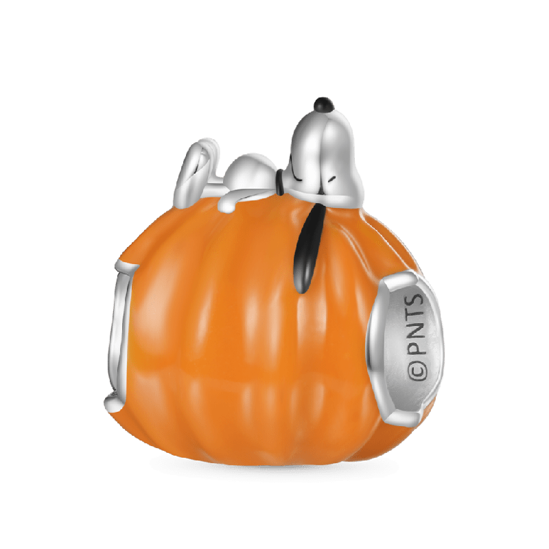 Peanuts Snoopy Pumpkin Charm