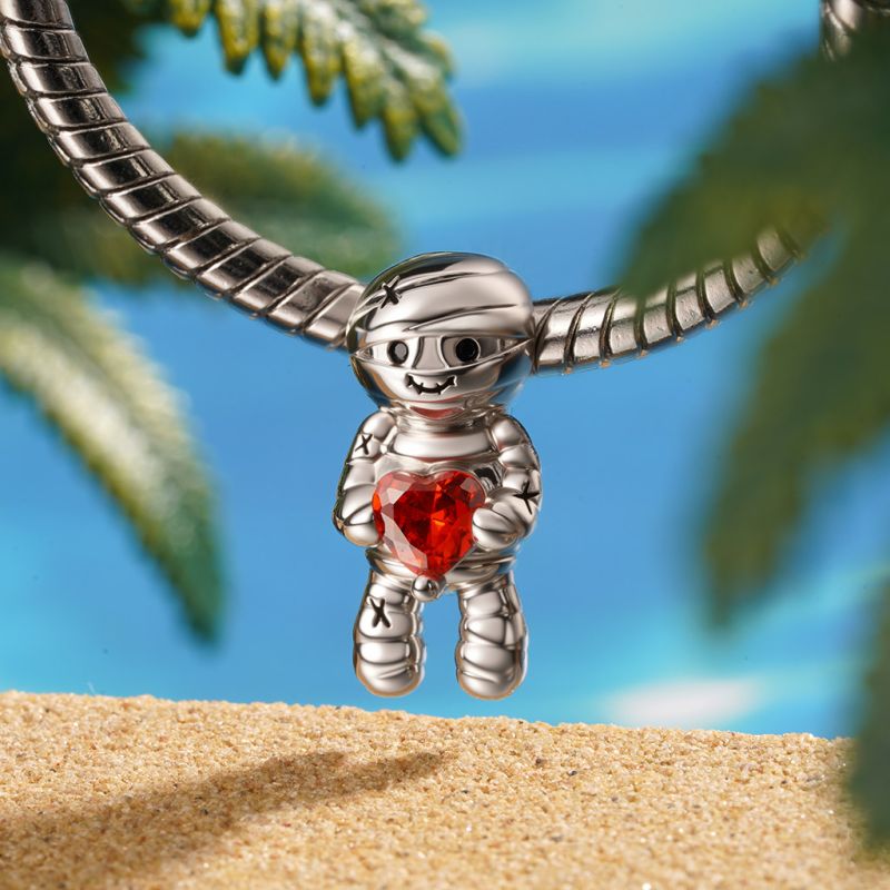 Halloween Mummy Charm