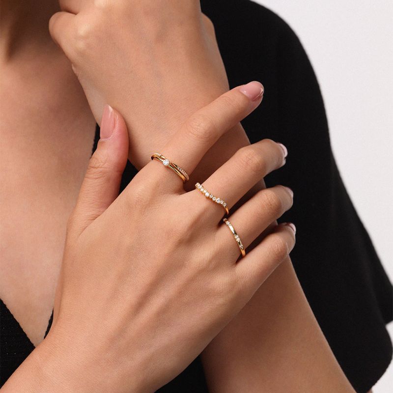 14K/10K Solid Gold Cuff Claw Ring